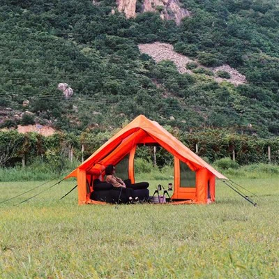 6 ㎡ Barraca de acampamento familiar inflável com bomba